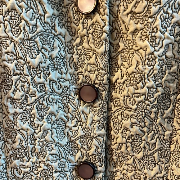 Kasper Textured Skirt Suit 4 Buttons Knee Length Skirt Size 6 Lively Mint Green - Picture 2 of 7